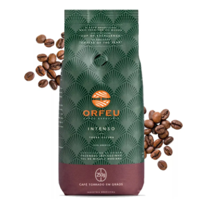 Café Orfeu Intenso em Grãos Torra Escura 100% Arábica 1kg