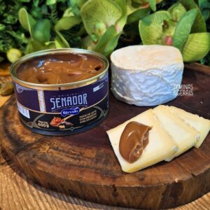 DOCE DE LEITE SENADOR COM CREME DE CACAU E AVELÃ