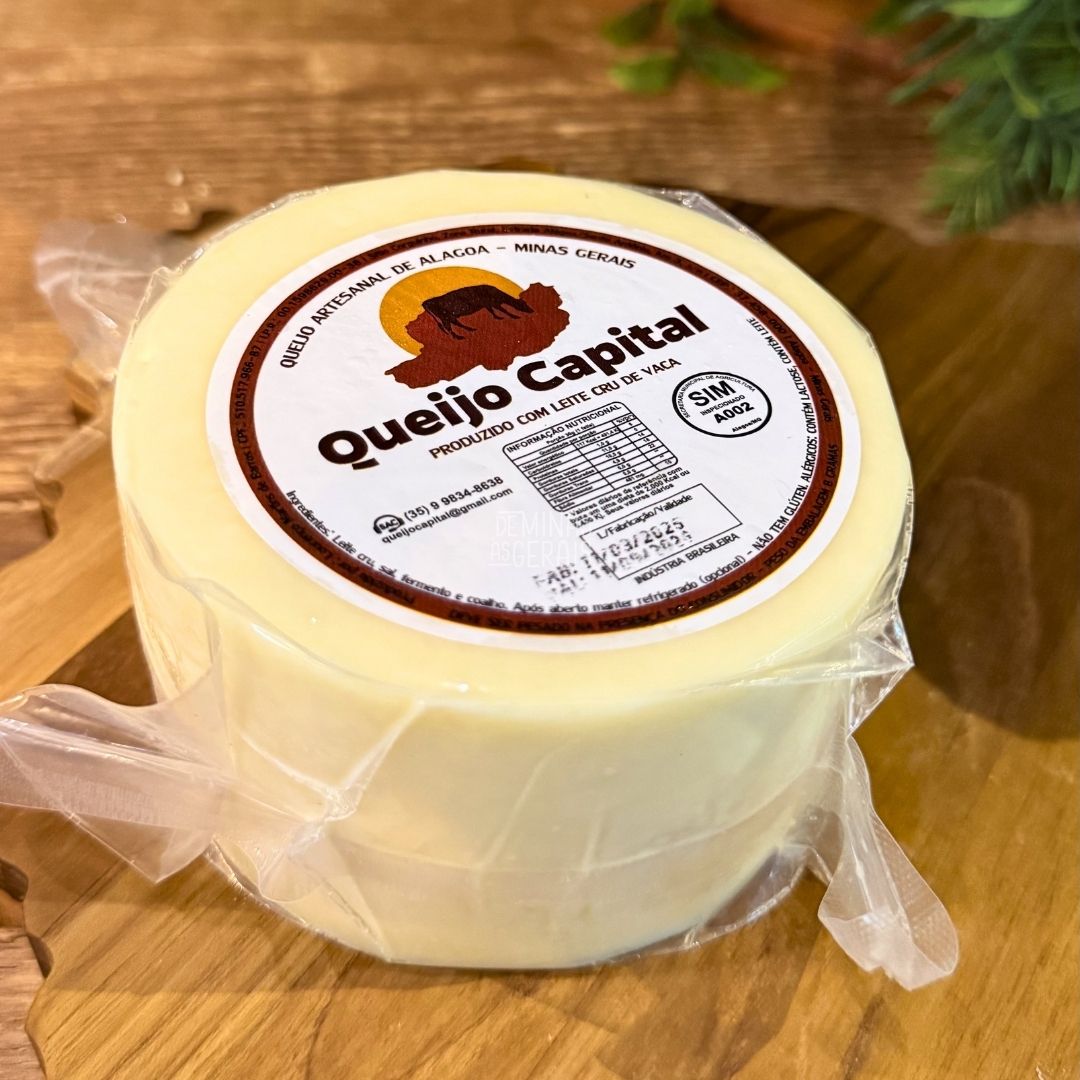 QUEIJO CAPITAL - PARMESÃO FRESCO DA ALAGOA Aproximadamente 1kg - Imagem 2